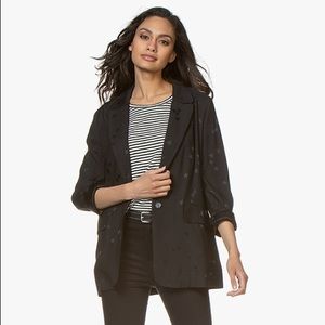 EQUIPMENT TABITHA SIMMONS Hampton Black Jacket